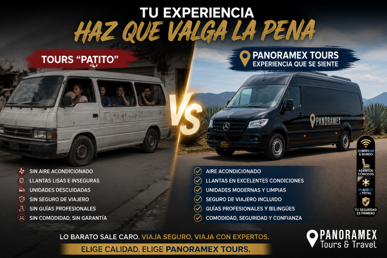 No todos los Tours a Tequila son iguales. Vive la Experiencia Oficial